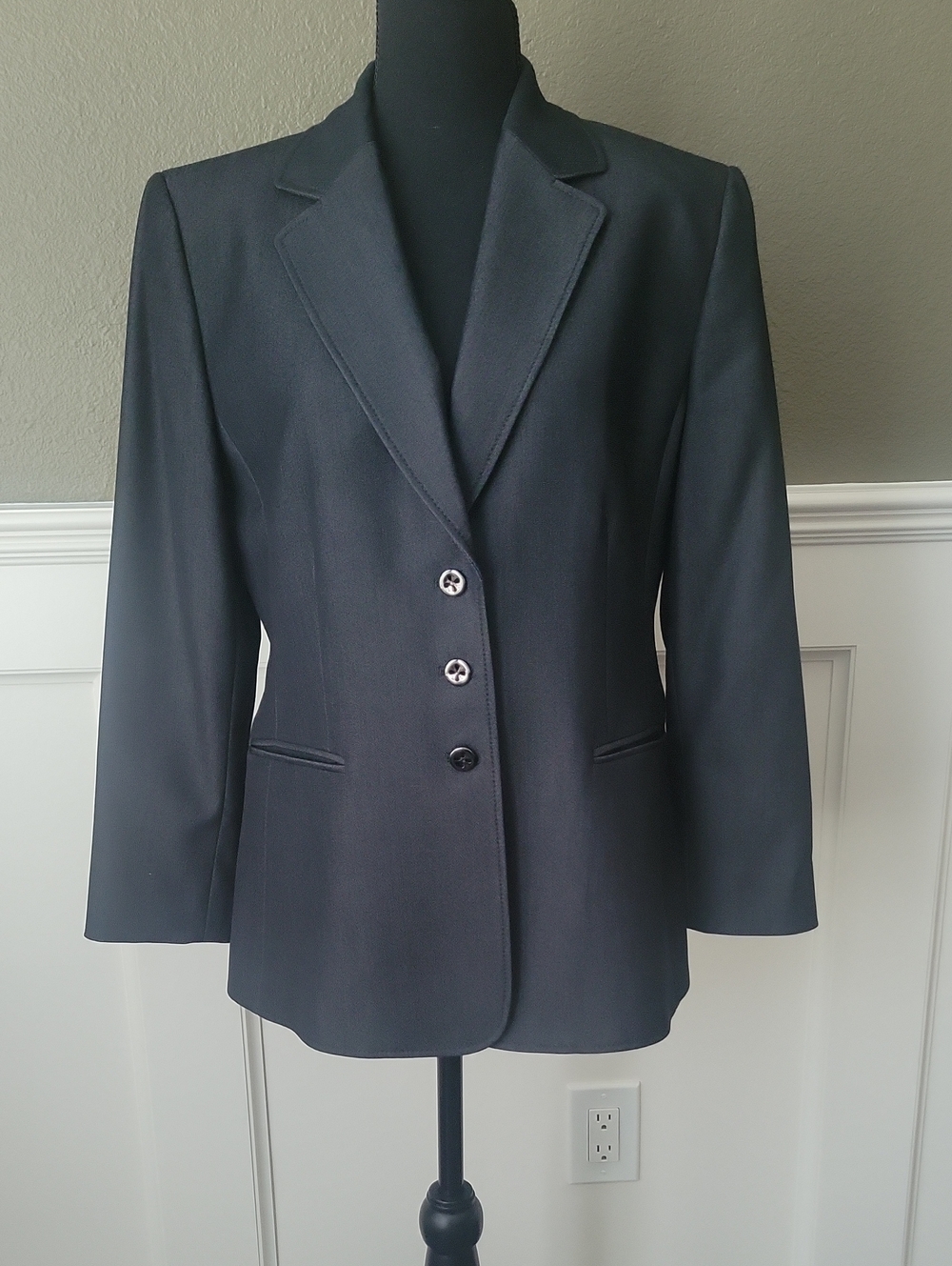 Classic Black Women's Blazer Jacket